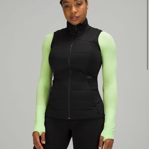 Lululemon Down For It All Vest Black Size 6
